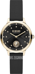Versus by Versace Palos Verdes Czarny/Skóra Ø34 mm VSPZK0221