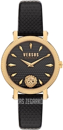 Versus by Versace Weho Czarny/Skóra Ø38 mm VSPZX0221