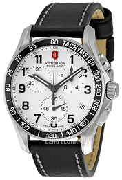 Victorinox Chrono Classic Srebrny/Skóra Ø40 mm 241126