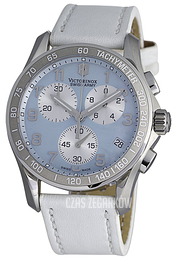 Victorinox Niebieski/Skóra Ø41 mm 241258