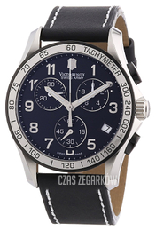 Victorinox Chrono Classic Czarny/Skóra Ø41 mm 241404