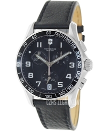 Victorinox Chrono Classic Czarny/Skóra Ø41 mm 241493