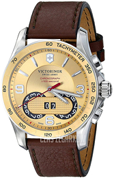 Victorinox Żółte złoto/Skóra Ø41 mm 241617