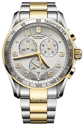 Victorinox Chrono Classic Srebrny/Stal w odcieniu złota Ø49 mm 241687