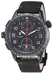 Victorinox AirBoss Czarny/Skóra Ø45 mm 241716