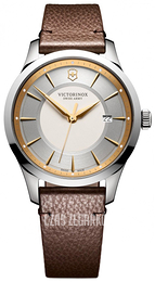 Victorinox Alliance Srebrny/Skóra Ø40 mm 241806