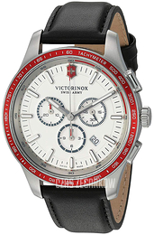 Victorinox Alliance Srebrny/Skóra Ø44 mm 241819