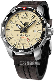 Vostok Europe Rocket N-1 Beżowy/Skóra Ø46 mm NH34-225A713Le