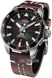 Vostok Europe Rocket N-1 Czarny/Skóra Ø46 mm NH35-225A709Le