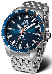 Vostok Europe Rocket N-1 Niebieski/Stal Ø46 mm NH35A-225A615Br