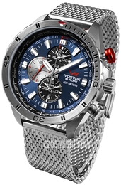 Vostok Europe Almaz Niebieski/Stal Ø47 mm YM26-320A652Br
