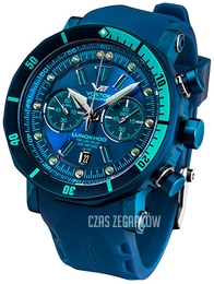 Vostok Europe Lunokhod-2 Niebieski/Guma Ø49 mm 6S21-620E278Sil