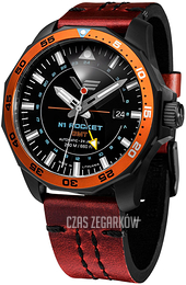 Vostok Europe Rocket N-1 Czarny/Skóra Ø46 mm NH34-225C714Le