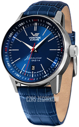 Vostok Europe Limousine Niebieski/Skóra Ø43 mm NH35A-560A687Le