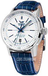 Vostok Europe Limousine Biały/Skóra Ø45 mm NH35A-565A594Le