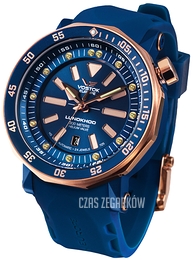 Vostok Europe Lunokhod-2 Niebieski/Guma Ø49 mm NH35A-620E632Sil