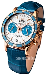 Vostok Europe Undine Biały/Skóra Ø39 mm VK64-515B527Le