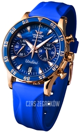 Vostok Europe Undine Niebieski/Guma Ø39 mm VK64-515B670Sil