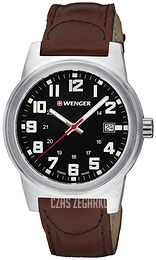 Wenger Field Classic Czarny/Skóra Ø41 mm 01.0441.135