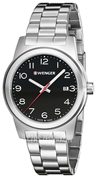 Wenger Czarny/Stal Ø41 mm 01.0441.145