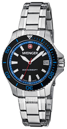 Wenger Seaforce Czarny/Stal Ø36 mm 01.0621.104