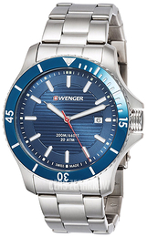 Wenger Seaforce Niebieski/Stal Ø43 mm 01.0641.120