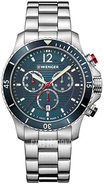 Wenger Zielony/Stal Ø43 mm 01.0643.115