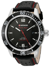 Wenger Roadster Czarny/Skóra Ø45 mm 01.0851.120