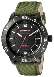 Wenger Roadster Czarny/Skóra Ø45 mm 01.0851.125