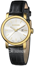Wenger Urban Classic Srebrny/Skóra Ø34 mm 01.1021.119