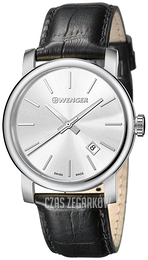 Wenger Urban Classic Srebrny/Skóra Ø41 mm 01.1041.122