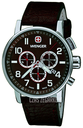 Wenger Commando Brązowy/Skóra Ø43 mm 01.1243.102
