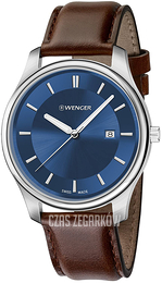 Wenger Niebieski/Skóra Ø43 mm 01.1441.116