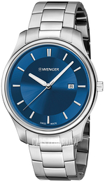 Wenger Niebieski/Stal Ø43 mm 01.1441.117