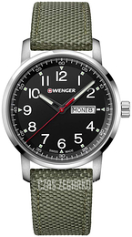Wenger Czarny/Skóra Ø42 mm 01.1541.109