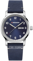 Wenger Niebieski/Skóra Ø42 mm 01.1541.115