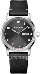 Wenger Czarny/Skóra Ø42 mm 01.1541.116