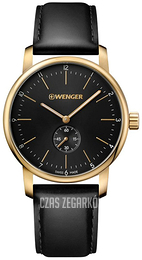Wenger Urban Classic Czarny/Skóra Ø42 mm 01.1741.101