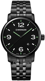 Wenger Czarny/Stal Ø42 mm 01.1741.119