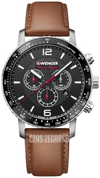 Wenger Czarny/Skóra Ø44 mm 01.1843.104