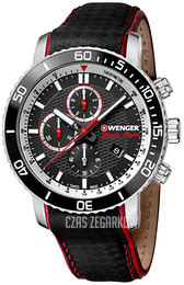 Wenger Czarny/Skóra Ø45 mm 01.1843.105