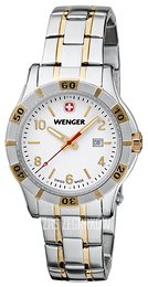 Wenger Platoon Biały/Stal w odcieniu złota Ø35 mm 01.9211.105