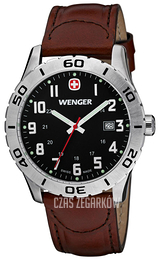 Wenger Grenadier Czarny/Skóra Ø43 mm 10741103