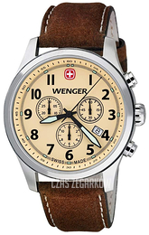 Wenger Terragraph Beżowy/Skóra Ø43 mm 543.105