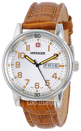 Wenger Commando Srebrny/Skóra Ø40 mm 70170