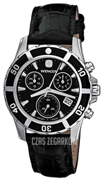 Wenger Elegance Czarny/Skóra Ø36 mm 70745