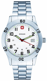 Wenger Grenadier Biały/Stal Ø39 mm 72969W