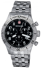 Wenger Czarny/Stal Ø43 mm 77009