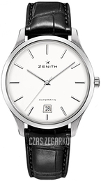 Zenith Captain Srebrny/Skóra Ø40 mm 03.2020.3001-01.C493
