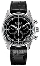 Zenith El Primero Czarny/Skóra Ø42 mm 03.2080.400-21.C496
